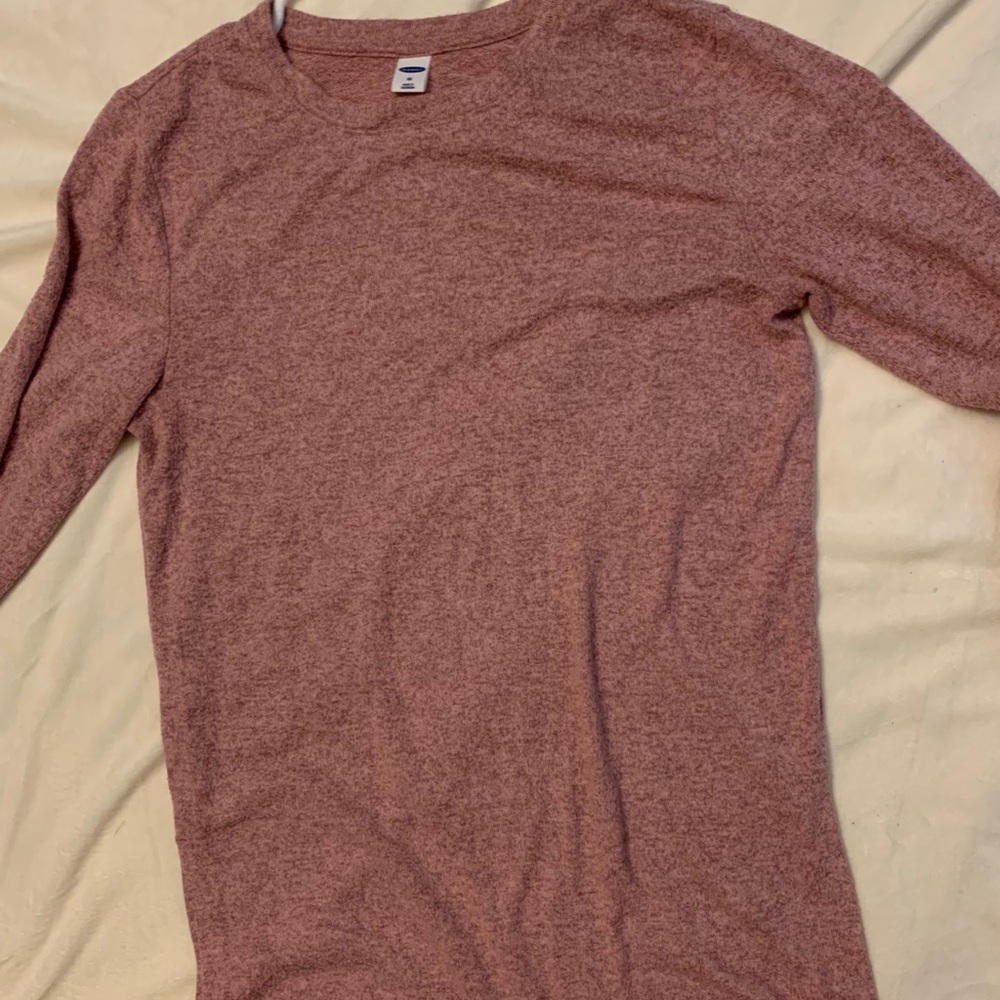 Pink long sleeve old navy
